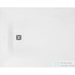   Duravit SUSTANO 100x80 cm-es zuhanytálca szifon nélkül, matt fehér 720273740000000