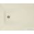 Duravit SUSTANO 100x90 cm-es zuhanytálca szifon nélkül, matt krém 720274620000000