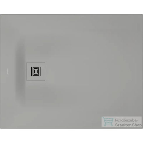 Duravit SUSTANO 100x90 cm-es zuhanytálca szifon nélkül, matt világosszürke 720274630000000