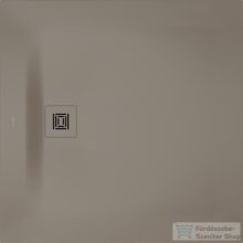   Duravit SUSTANO 100x100x3 cm-es zuhanytálca, Greige matt 720275640000000
