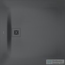   Duravit SUSTANO 100x100x3 cm-es zuhanytálca, Dark grey matt 720275650000000