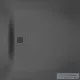 Duravit SUSTANO 100x100x3 cm-es zuhanytálca, Dark grey matt 720275650000000
