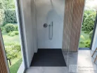 Duravit SUSTANO 100x100x3 cm-es zuhanytálca, Dark grey matt 720275650000000