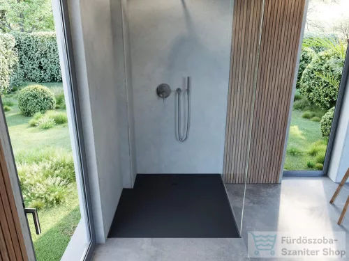 Duravit SUSTANO 100x100x3 cm-es zuhanytálca, Dark grey matt 720275650000000