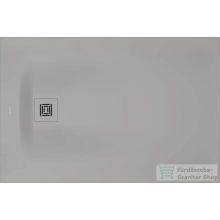   Duravit SUSTANO 120x80 cm-es zuhanytálca szifon nélkül, matt világosszürke 720276630000000