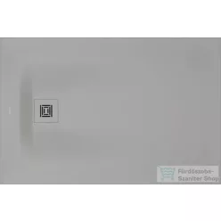   Duravit SUSTANO 120x80 cm-es zuhanytálca szifon nélkül, matt világosszürke 720276630000000