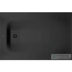   Duravit SUSTANO 120x80 cm-es zuhanytálca szifon nélkül, matt sötétszürke 720276650000000