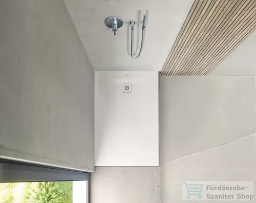 Duravit SUSTANO 120x80 cm-es zuhanytálca szifon nélkül, fényes fehér 720276730000000