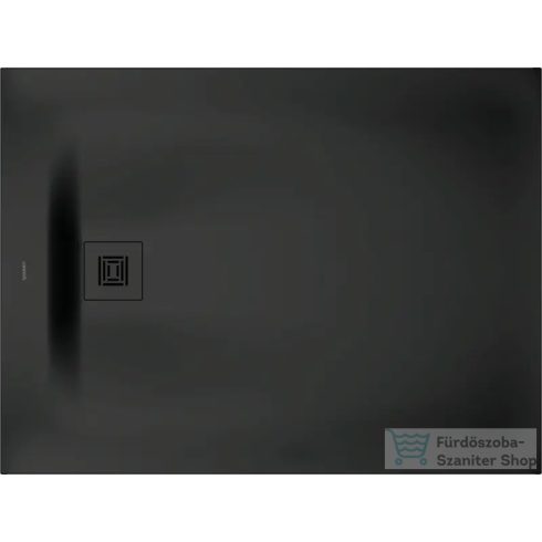 Duravit SUSTANO 120x90 cm-es zuhanytálca szifon nélkül, matt sötétszürke 720277650000000