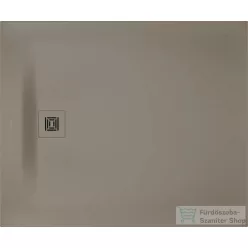   Duravit SUSTANO 120x100 cm-es zuhanytálca szifon nélkül, matt greige 720278640000000