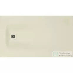   Duravit SUSTANO 140x80 cm-es zuhanytálca szifon nélkül, matt krém 720280620000000