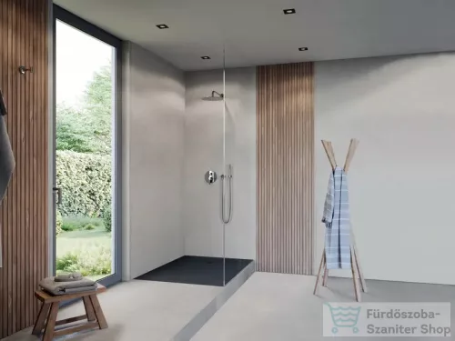 Duravit SUSTANO 140x80 cm-es zuhanytálca szifon nélkül, matt sötétszürke 720280650000000