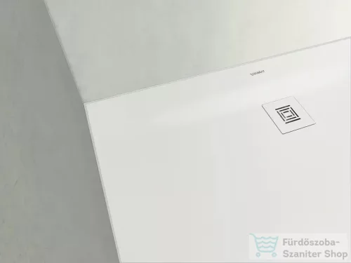 Duravit SUSTANO 140x80 cm-es zuhanytálca szifon nélkül, matt fehér 720280740000000