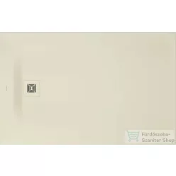   Duravit SUSTANO 140x90 cm-es zuhanytálca szifon nélkül, matt krém 720281620000000