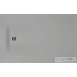   Duravit SUSTANO 140x90 cm-es zuhanytálca szifon nélkül, matt világosszürke 720281630000000