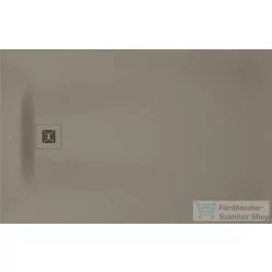   Duravit SUSTANO 140x90 cm-es zuhanytálca szifon nélkül, matt greige 720281640000000