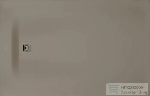 Duravit SUSTANO 140x90 cm-es zuhanytálca szifon nélkül, matt greige 720281640000000