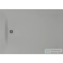   Duravit SUSTANO 140x100 cm-es zuhanytálca szifon nélkül, matt világosszürke 720282630000000
