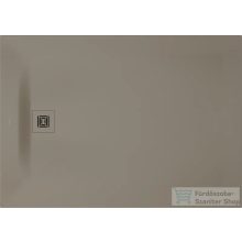   Duravit SUSTANO 140x100 cm-es zuhanytálca szifon nélkül, matt greige 720282640000000