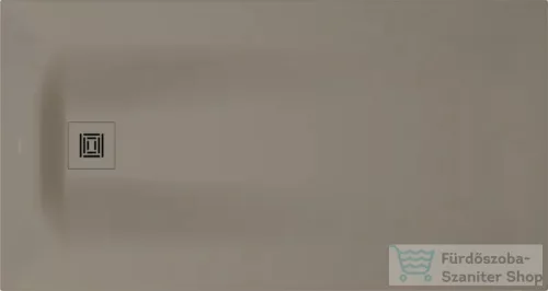 Duravit SUSTANO 150x80 cm-es zuhanytálca szifon nélkül, matt greige 720283640000000