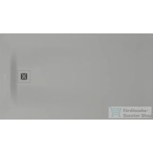  Duravit SUSTANO 160x90 cm-es zuhanytálca szifon nélkül, matt világosszürke 720285630000000