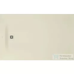   Duravit SUSTANO 160x100 cm-es zuhanytálca szifon nélkül, matt krém 720286620000000