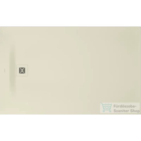 Duravit SUSTANO 160x100 cm-es zuhanytálca szifon nélkül, matt krém 720286620000000