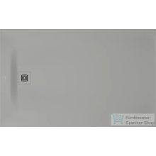   Duravit SUSTANO 160x100 cm-es zuhanytálca szifon nélkül, matt világosszürke 720286630000000