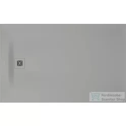   Duravit SUSTANO 160x100 cm-es zuhanytálca szifon nélkül, matt világosszürke 720286630000000
