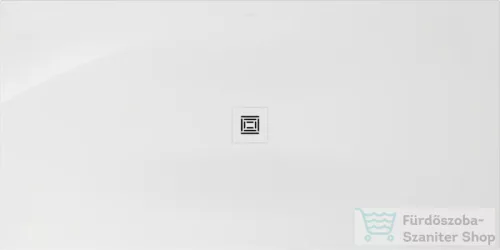 Duravit SUSTANO 180x90 cm-es zuhanytálca szifon nélkül, fényes fehér 720289730000000