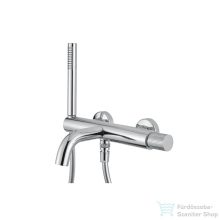   Bugnatese MOON kádtöltő csaptelep zuhanyszettel,króm 7202CR