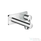 Hansgrohe TALIS S Falsík alatti egykaros mosdócsaptelep, leeresztő nélkül,  165 mm-es kifolyóval, fali 72110000