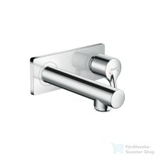   Hansgrohe TALIS S Falsík alatti egykaros mosdócsaptelep, leeresztő nélkül,  165 mm-es kifolyóval, fali 72110000
