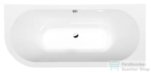 Sapho POLYSAN VIVA R MONOLITH asszimetrikus kád, 180x75x60cm (72129M)