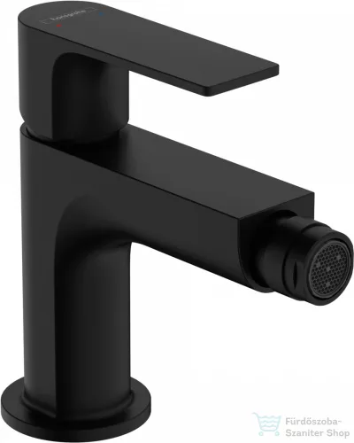 Hansgrohe REBRIS E bidé csaptelep automata leeresztővel,matt fekete 72211670