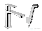 Hansgrohe REBRIS S 110 mosdócsaptelep bidette zuhannyal,leeresztő nélkül, króm 72215000
