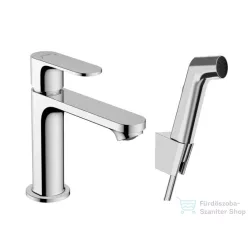   Hansgrohe REBRIS S 110 mosdócsaptelep bidette zuhannyal,leeresztő nélkül, króm 72215000