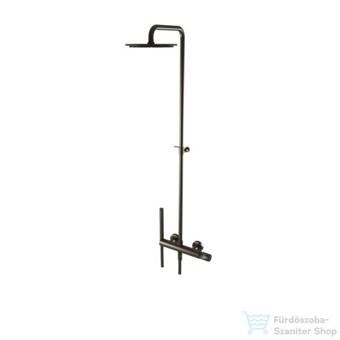 Bugnatese MOON zuhanyrendszer 22,5 cm-es fejzuhannyal,zuhanyszettel,grafit 7242CGF