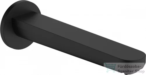 Hansgrohe REBRIS S 200 mm-es kádkifolyó, matt fekete72430670