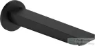 Hansgrohe REBRIS E 200 mm-es kádkifolyó, matt fekete 72431670