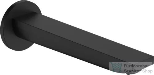 Hansgrohe REBRIS E 200 mm-es kádkifolyó, matt fekete 72431670