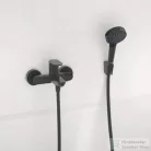 Hansgrohe REBRIS S kádtöltő csaptelep zuhanyszett nélkül,matt fekete 72440670