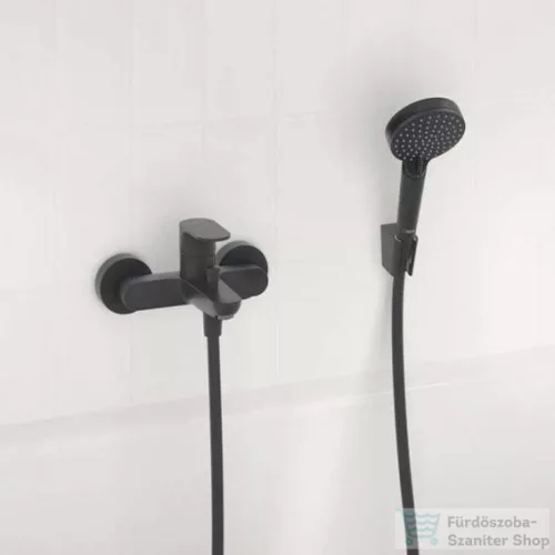 Hansgrohe REBRIS S kádtöltő csaptelep zuhanyszett nélkül,matt fekete 72440670
