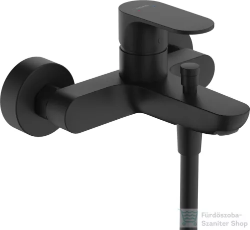 Hansgrohe REBRIS S kádtöltő csaptelep zuhanyszett nélkül,matt fekete 72443670