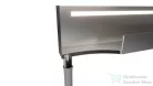 Sapho POLYSAN NIX beépíthető polc zuhanyzóba, lefolyóval, LED világítással, 100cm, rozsdamentes acél (72443)