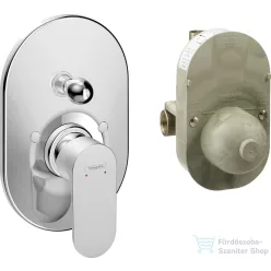   Hansgrohe Rebris S falsík alatti kád /zuhany csaptelep alaptesttel, króm 72448000