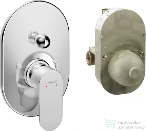 Hansgrohe Rebris S falsík alatti kád /zuhany csaptelep alaptesttel, króm 72448000