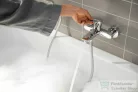 Hansgrohe REBRIS E kádtöltő csaptelep zuhanyszett nélkül,króm 72450000