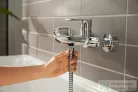Hansgrohe REBRIS E kádtöltő csaptelep zuhanyszett nélkül,króm 72450000