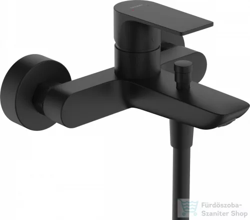 Hansgrohe REBRIS E kádtöltő csaptelep zuhanyszett nélkül,matt fekete72450670